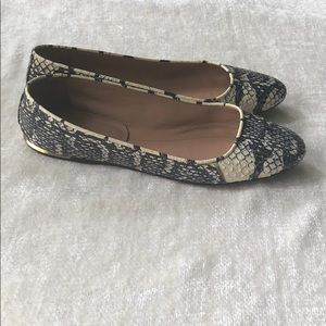 Calvin Klein Collection Python Flats